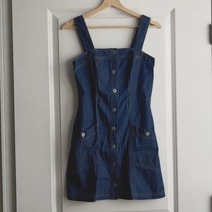 Hollister button down denim dress